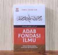 Image of Adab Fondasi Ilmu