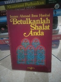 Image of Betulkanlah Shalat Anda
